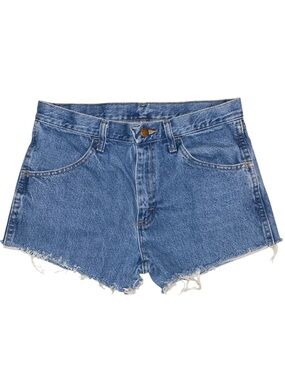 Rustler Vintage Classic High-Rise Cut Off Denim Shorts